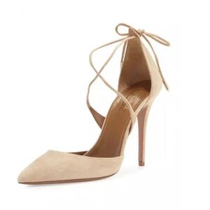 As Seen on Meghan Markle - Aquazzara Matilde engagement shoes